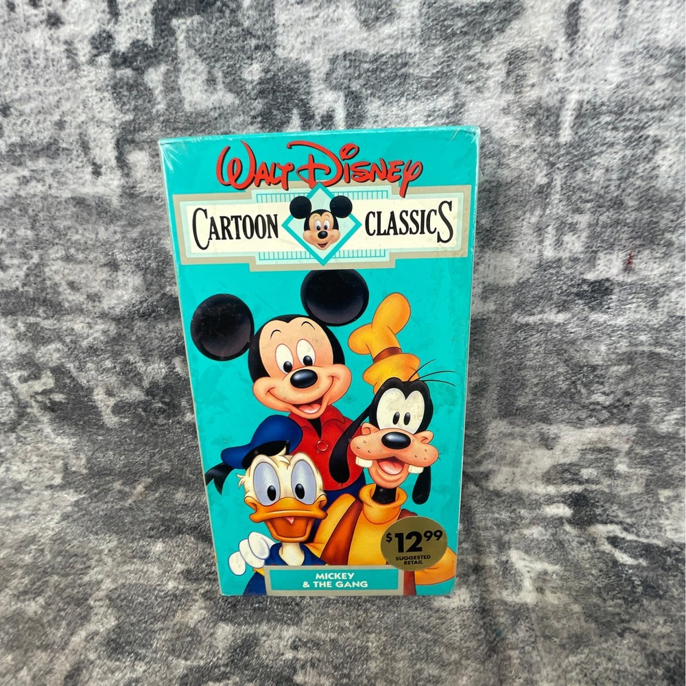 Vtg Walt Disney Mickey & The Gang Cartoon Classics Vol 11 VHS Factory Sealed '89